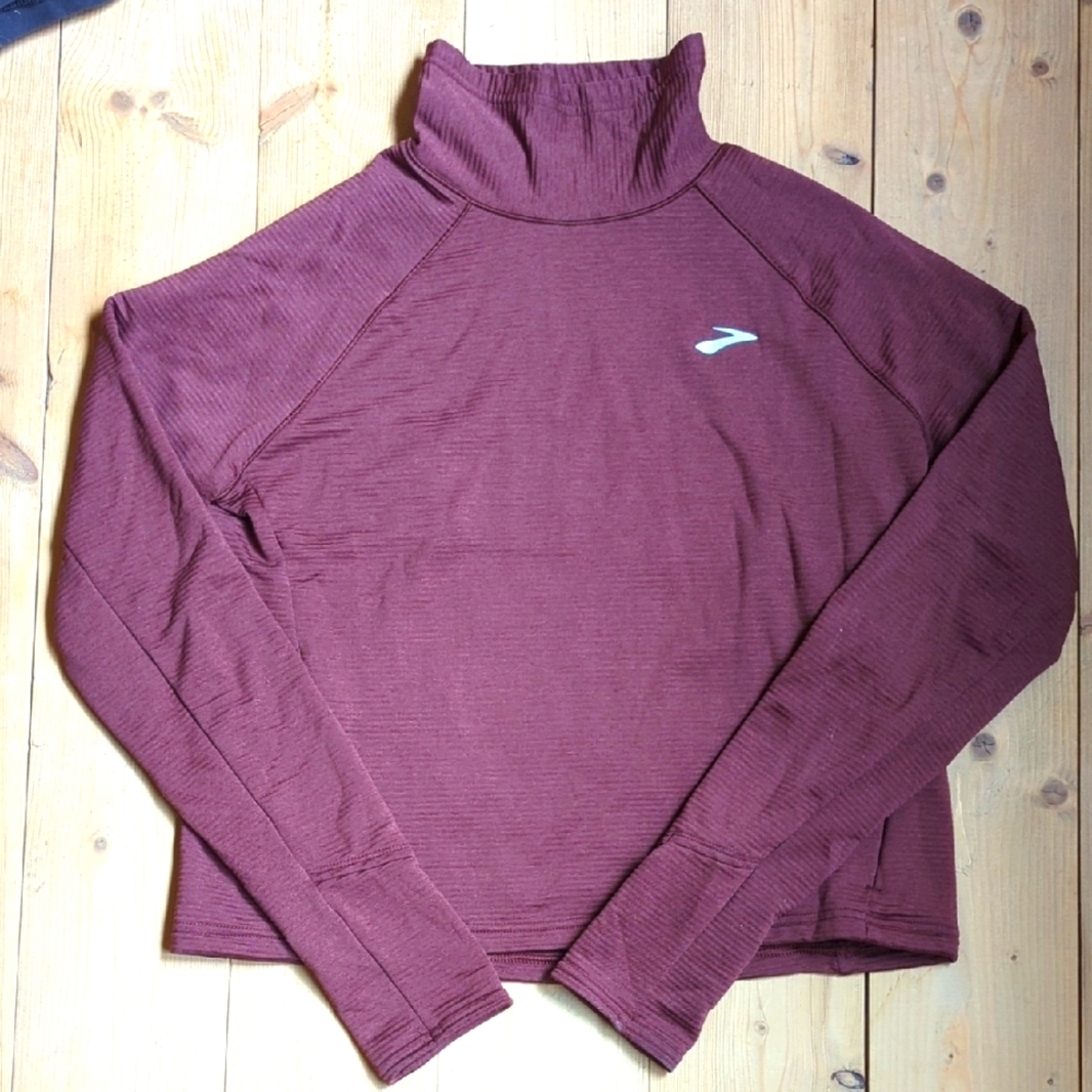 Brooks Running Notch Thermal Long sleeve Mockneck